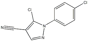 5-Chloro-1-(4-chlorophenyl)-1H-pyrazole-4-carbonitrile
